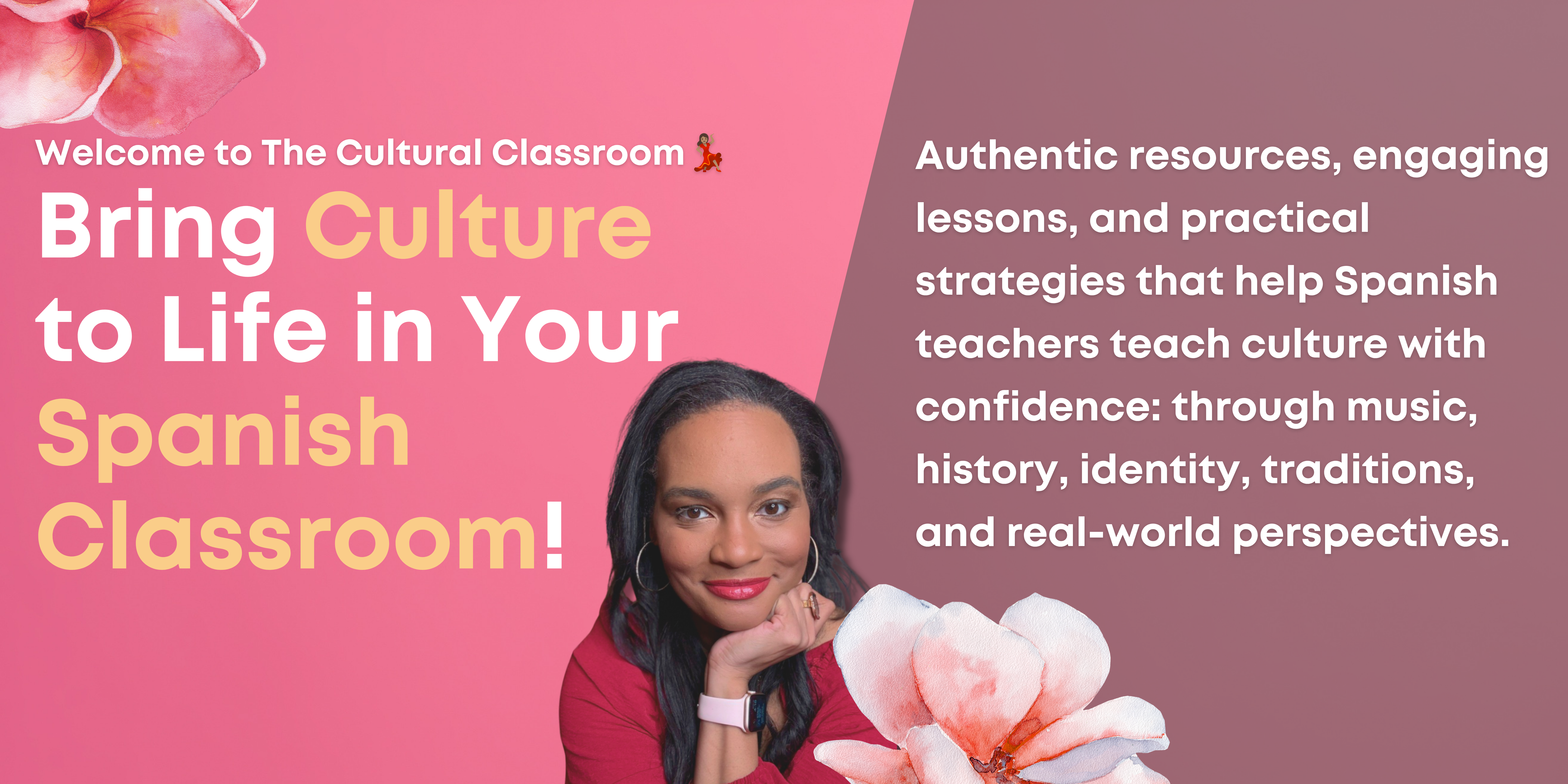 Welcome to The Cultural Classroom
Bring Culture To Life in Your Spanish Classroom!
Authentic resources, engaging lessons, and practical strategies that help Spanish teachers teach culture with confidence: through music, history, identity, traditions, and real-world perspectives.